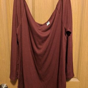 Old Navy loose, shoulder sweater